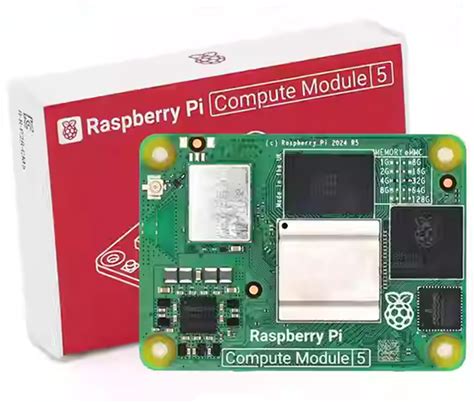 Raspberry Pi Compute Module 5 Cm5 With Wifi Bluetooth Ram Emmc