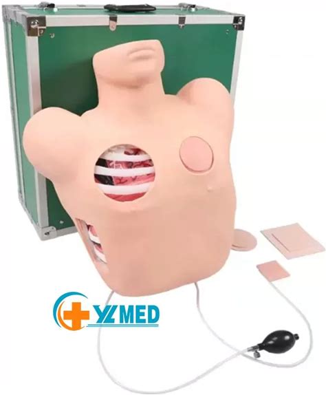 Medicine A Medical Simulator Used By Nursing Dummies For Puncture And Drainage Training