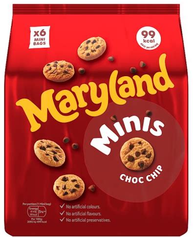 Maryland Mini Choc Chip Cookies 6 Pack Delivered To Japan