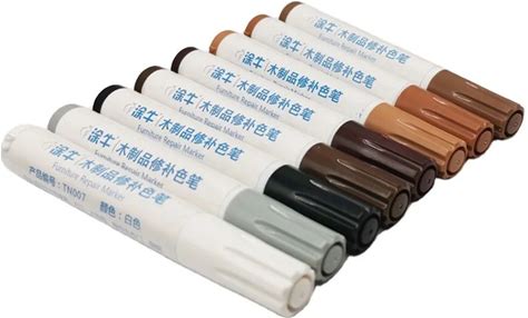 New Furniture Touch Up Marker Pen Wood Scratch Restore Marker Kit Wooden Door Repair Tool Crayon