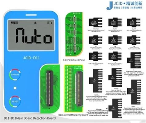 Intelligent JCID D11digital Detector Support JC D11 Online Schematic Diagram For Measuring PCB Cell Phone Circuit Board Repair