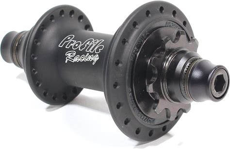 Profile Elite Cassette Hub RHD/LHD (Matte Black) 9T Titanium LHD / 14mm Male GDH Chromoly Axle