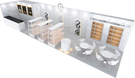 Customized New Design Quckily Set Up Easy Assembly Wooden Exhibition Trade Show Booth Stand Display Booth