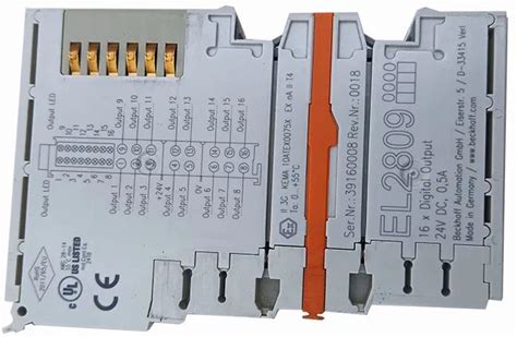 Brand New Original Spot Plc Programming Controller Plc Digital Input Training Module Ethercat Terminal Module EL2809