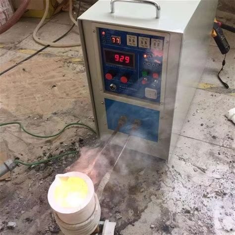 Fast Smelting 1Kg Silver Gold Melting Induction Heating Furnace For Melting Metals