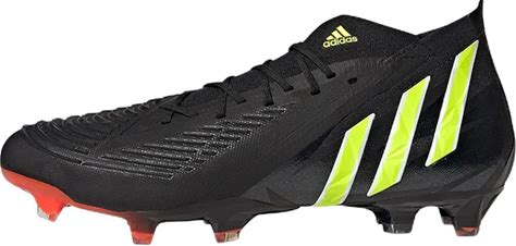 Adidas Predator Edge.1 FG 'Black Team Solar Yellow' GW1032 US 10