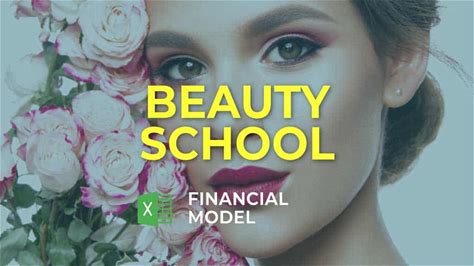 Beauty School Financial Model Excel Template