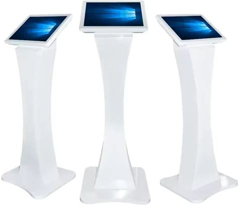 Floor Standing Windows 15.6 18.5 21.5 Inch Portable Lcd Advertising Hospital Information Kiosk Touch Screen