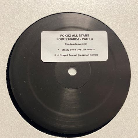 Random Movement - Fokuz All Stars - Part 4 (Vinyl 12" - 2021 - NL - Original)