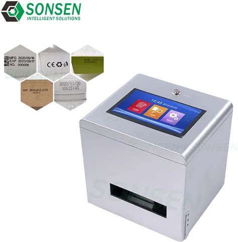 High-Efficiency Semi-Automatic Hand Desktop Dot Matrix Inkjet Expiry Date Coding Machine For Batch Number
