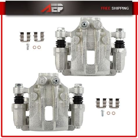 Rear Brake Calipers W/ Bracket For Hyundai Sonata 2016-2019 Kia Optima