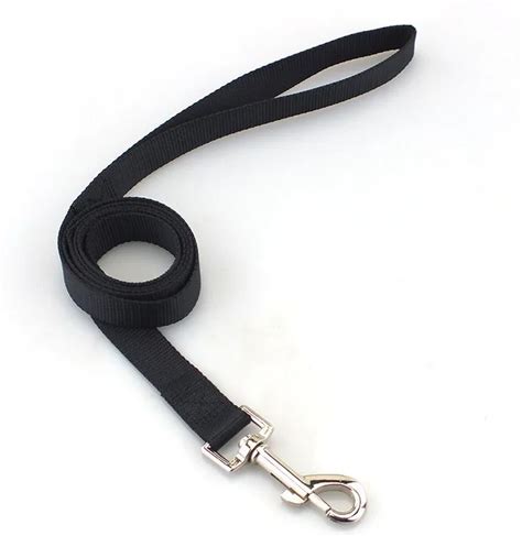Customized Size Plain Nylon Dog Leash Lead Polyester Simple Dog Leash