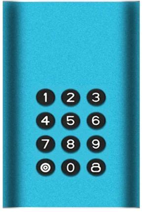 Dustproof Waterproof 256GB/512GB/1TB USB 3.0 Digital Key Mobile Encryption Hard Disk SSD Black Type-C Metal External Computer