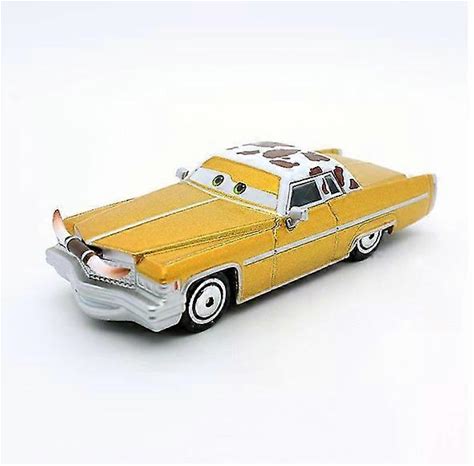 Disney Cars Toys And Pixar Cars Tex Dinoco, Miniature, Collectible Racecar Car Toys Based On The Cars Movies, For Kids Aged 3 And Up, Multi-Coloured