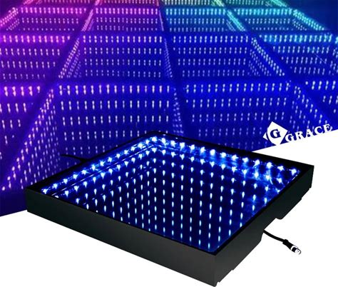Igracelite Car Show 3D Optical Illusions Led Light Dance Floor Wired Led Dance Floor Tiles