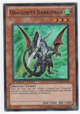 Dragunity Darkspear - Ha03-En034 - スーパーレア - 初版 - 中程度にプレイした