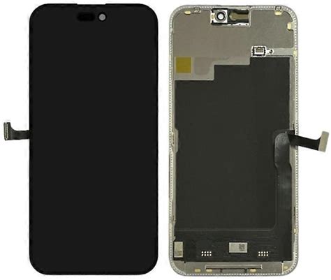 Compatible For iPhone 15 Pro Max Grade C OLED Screen And Digitizer Assembly Replacement Part (Without Logo) As Shown