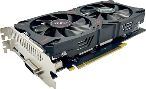 QTHREE Geforce GTX 960 4GB グラフィックスカード GDDR5 128ビット DP HDMI DVI ビデオカード PC コンピュータ GPU PCI Express X16用
