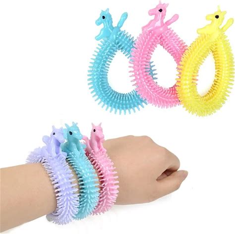 Worm Noodle Stretch String TPR Rope Anti Stress Toys String Fidget Autism Vent Toys Random Color For Girl Gift Kids