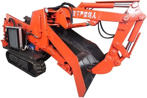 Mining Crawler Slag Raking Machine Excavation Muck Loading Scraper Wheel Mining Grilled Slag Muck Machine