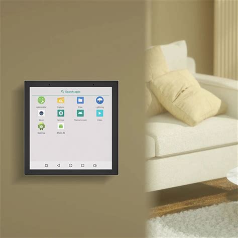 Customization 4' POE Smart Home Dashboard With WIFI BT Home Automation Can Install Your Zigbee Module APP Firmware Android 11