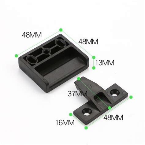 Hetrosy Haware 20 Sets Clapboard Special Frame Connectors Push In Quick Install Dado Wall Panel Fittings Connecting Component