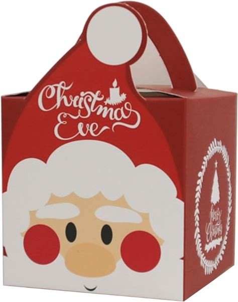 Christmas Goody Gift Boxes Treat Boxes Paper Candy Boxes For Kids
