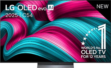 Lg 65 Inch Oled65c54la Oled Evo Smart 4K Tv (2025) - - Ultra Hd 4K - Hdr - - Zwart