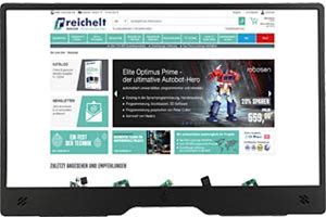 Raspberry Pi - Display IPS LCD, 15.6", 1920X1080p, Black - RPI LCD 15.6 BK