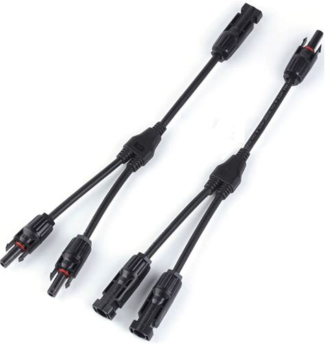 Y 3Y 4Y Branch Parallel Connection 30A 1000V Electrical Solar Connector Photovoltaic 2Pcs Solar Panel Cable Wire Connect