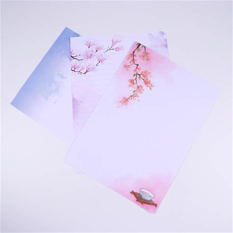 30 Sheets Letter Paper Writing Paper Vintage Note Paper Stationery Paper For Home Office School