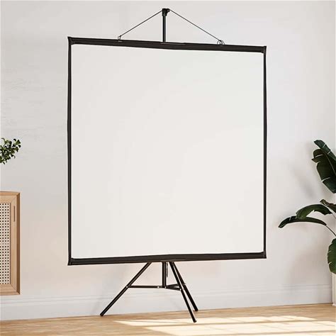 Projection Screen With Tripod 81 Inch 1:1