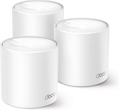TP-Link Deco X10 - Mesh Wifi - Wifi Versterker - Wifi 6 - 1500 Mbps - 3-Pack