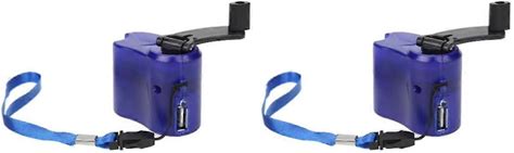 Emergency Hand Crank Charger,Portable Dynamo Power Generator, USB Wind Up Charger For Outdoor Campi