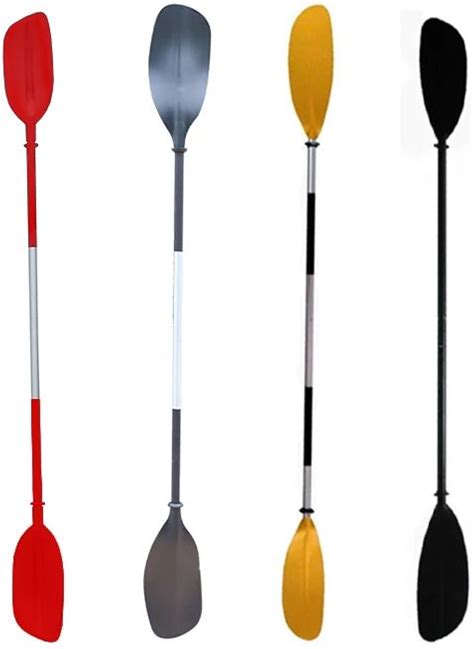 Multiple Color Kayak Paddle Alloy Shaft 2-Piece Adjustable Boat Oar Wholesale Canoe Paddle