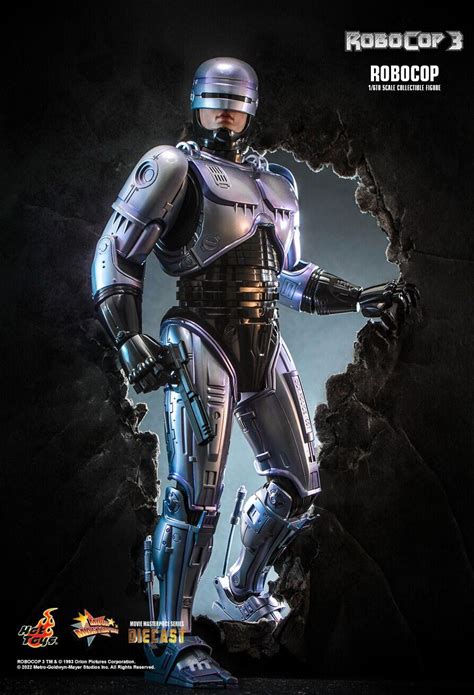 ★Hot Toys ★ Robocop 3 ★ Masterpiece Robocop 30cm 12" 1/6 ★ Mms669d49★