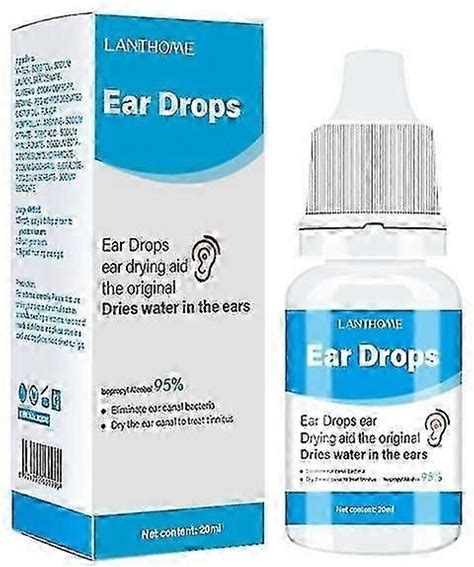 Ear Drops Relief Of Earache Symptoms For Clogged Ears, Earaches Remove Earwax