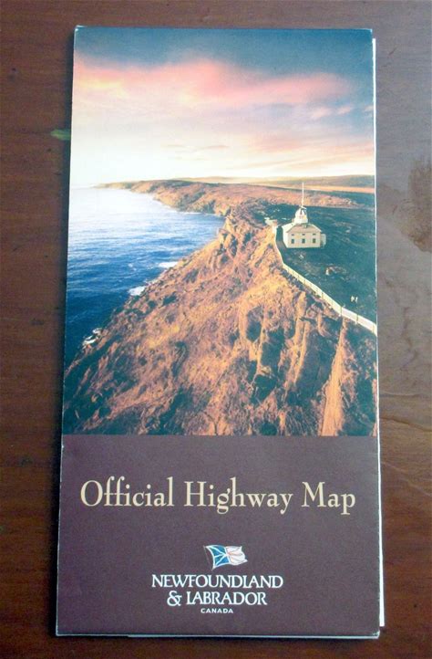 Newfoundland And Labrador, Canada, Official Highway Map, 2004