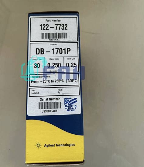 1Pc 122-7732 Gas Chromatography Column W3