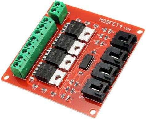 OTRONIC MOSFET Module High Power 5-20V 10A - 4 Kanaals