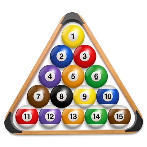 Wooden Billiard Ball Rack Solid Triangle Rack Pool Ball Racks