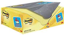 Voordeelpak 16 + 4 GRATIS Post-It Notes 127 X 76 mm Canary Yellow Geel 100 Vellen