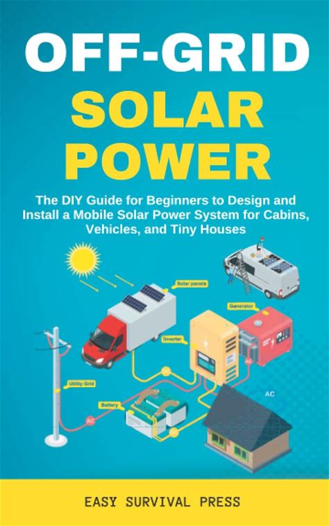 Beginnershandleiding Voor Doe-Het-Zelf Off-Grid Zonne-Energie: Ontwerp En Installatie Van Mobiel Systeem Voor Hutten, Voertuigen, Kleine Huizen