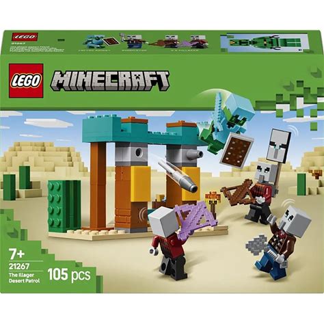 Lego Minecraft The Maldean Desert Patrol Construction Game Multicolor
