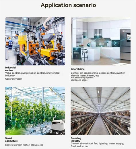 DIN-Rail 4 Channel Relay Module Modbus RTU Protoco
