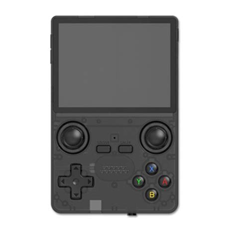 X35S Open Source Handheld Console 3.5Inch IPS Mini Nostalgic Game Retro PS1 -Border Black