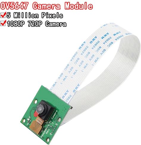 Raspberry Pi 3 Model B+ Cameramodule 1080P 720P Minicamera 5MP Webcam Videocamera Compatibel Voor