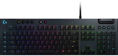 Logitech G815 LIGHTSYNC RGB Mechanical Gaming Keyboard In Zwart, Zwart 7388