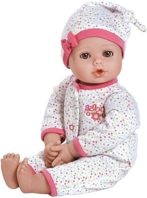 Adora Play Time Babies Collection 13"" Baby Doll With Doll Clothes And Accesories Made With Sweet Baby Powder Scent And Gentletouch Vinyl Body