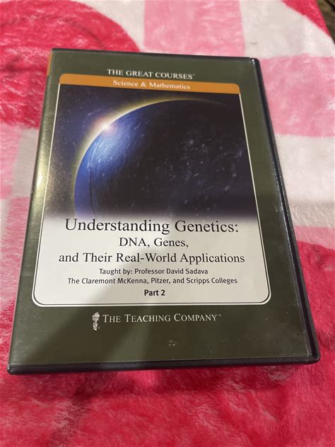 Understanding Genetics Dna Genes Applications Great Courses Dvd